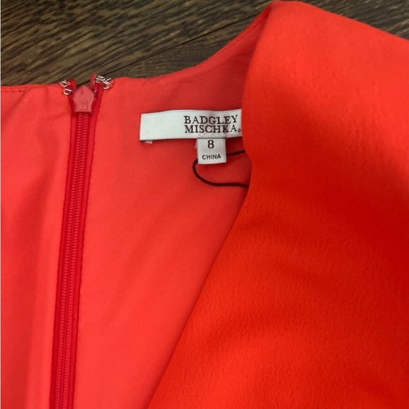 Badgley Mischka peplum dress size 8 - Picture 3 of 6